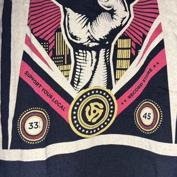 Super Cool Record Store Graphic Tee - Picture 3 of 3